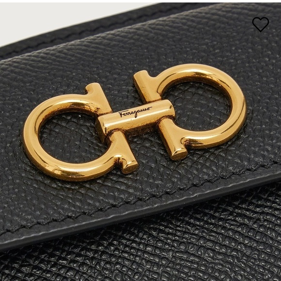 Ferragamo Gancini credit card holder crossbody - Picture 7 of 10